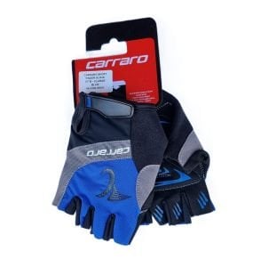 Carraro Kısa Parmak Eldiven V7B Mavi -S Beden-