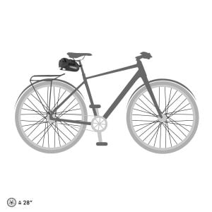 Ortlieb F9414 Seadde-Bag Two Sele Altı Çanta 1.6L Mat Siyah