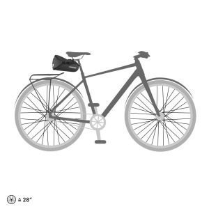 Ortlieb F9424 Seadde-Bag Two Sele Altı Çanta 4.1L Mat Siyah