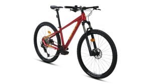 Carraro CRX 711 Dağ Bisikleti 27.5 Jant 11 Vites Krom Kırmızı 40cm