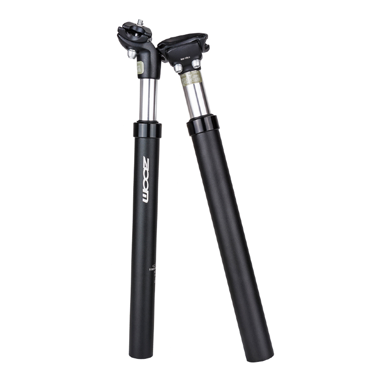 Zoom Sele Borusu 31.6mm Amortisörlü Kızaklı Siyah