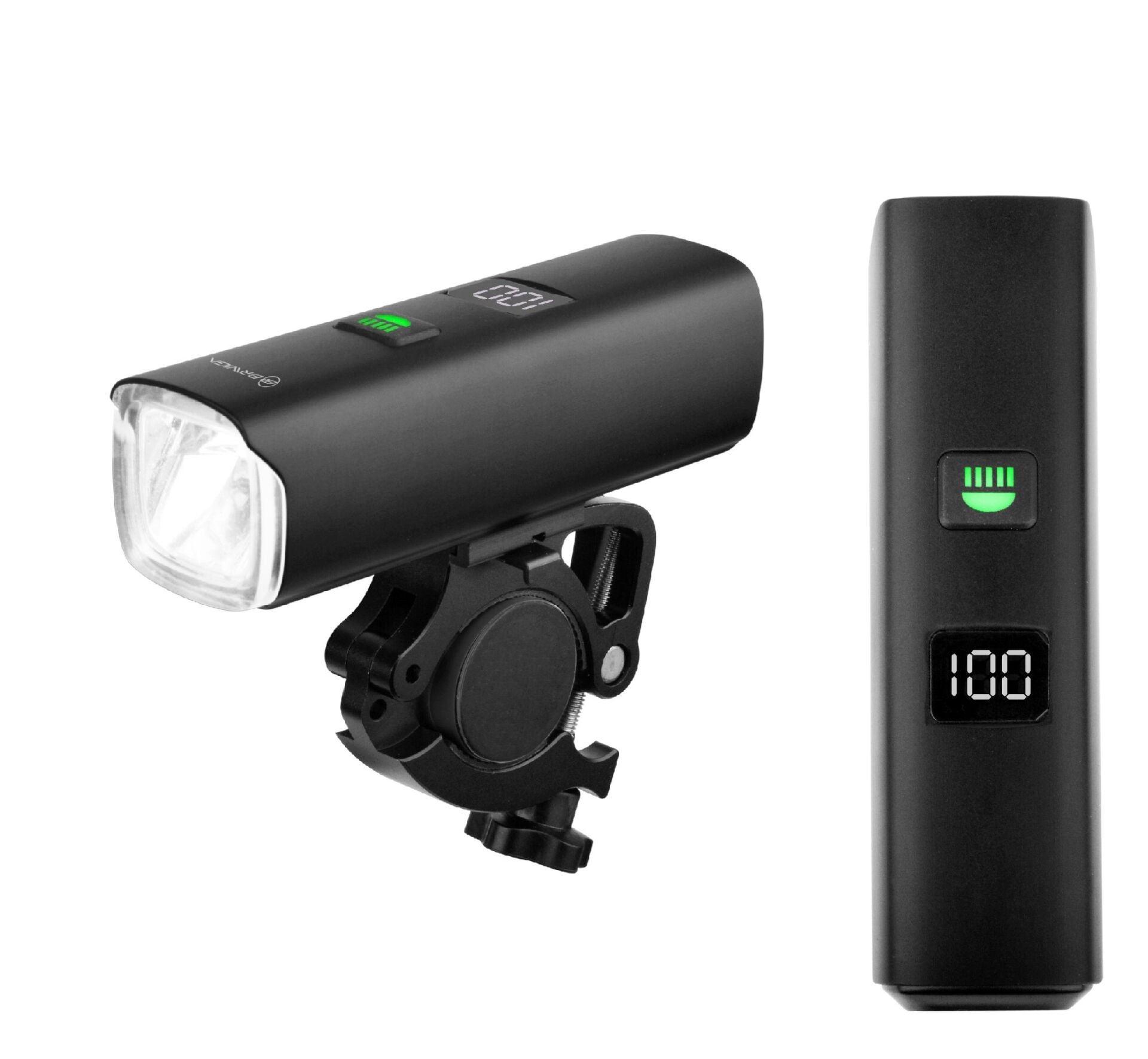 Briviga LW-F1000 Şarjlı Bisiklet Ön Farı 1000 Lümen Powerbank Özellikli