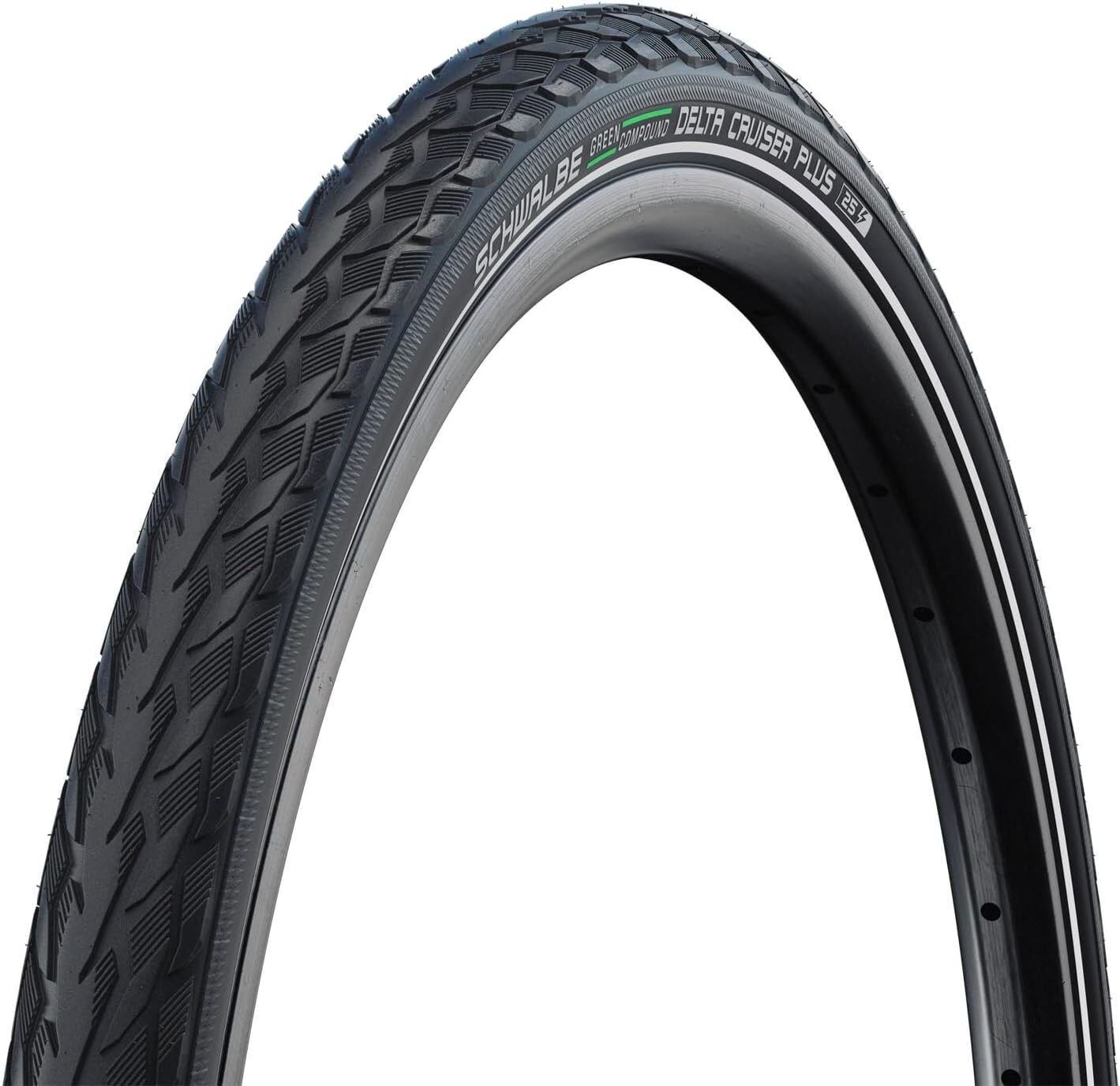 Schwalbe 700X35 Delta Cruiser Plus Dış Lastik Green Compound