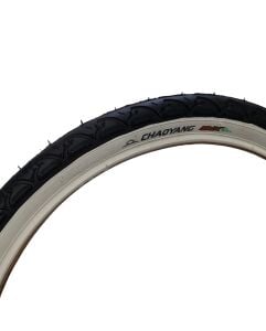 Chaoyang 20X1.75 Dış Lastik H-569 Siyah-Beyaz Yanaklı