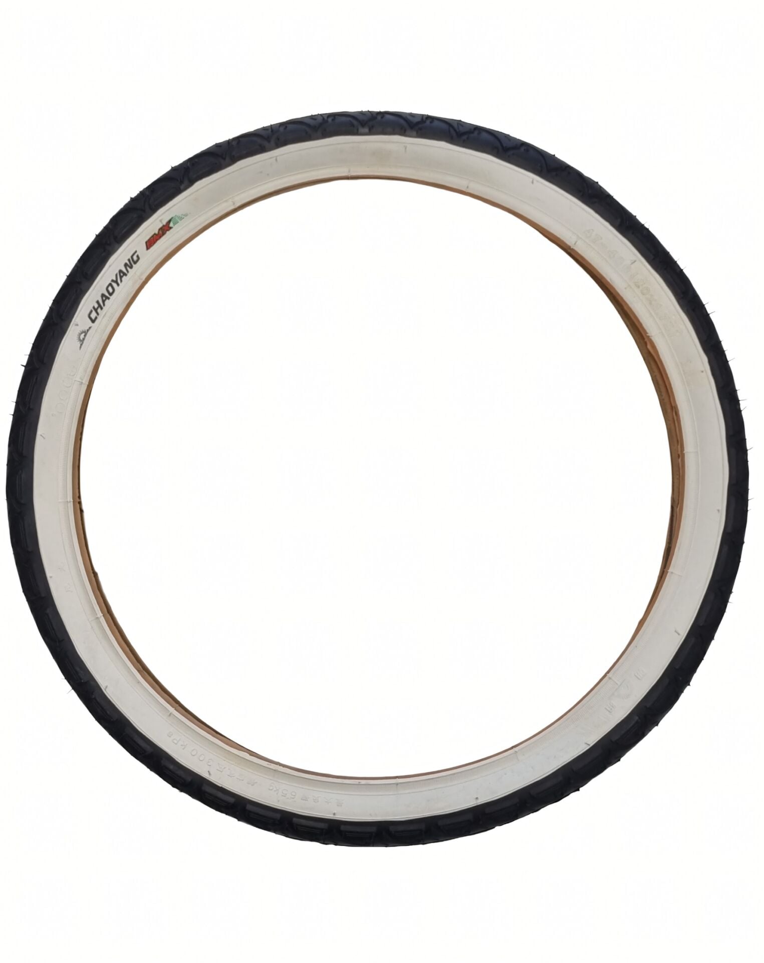 Chaoyang 20X1.75 Dış Lastik H-569 Siyah-Beyaz Yanaklı
