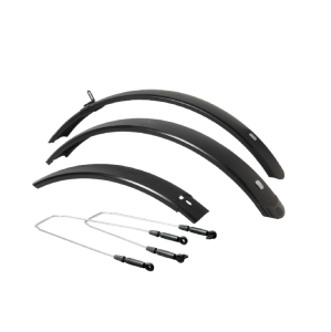 Impact 29'' Çamurluk Seti Over Geniş Siyah (Ön ve Arka)