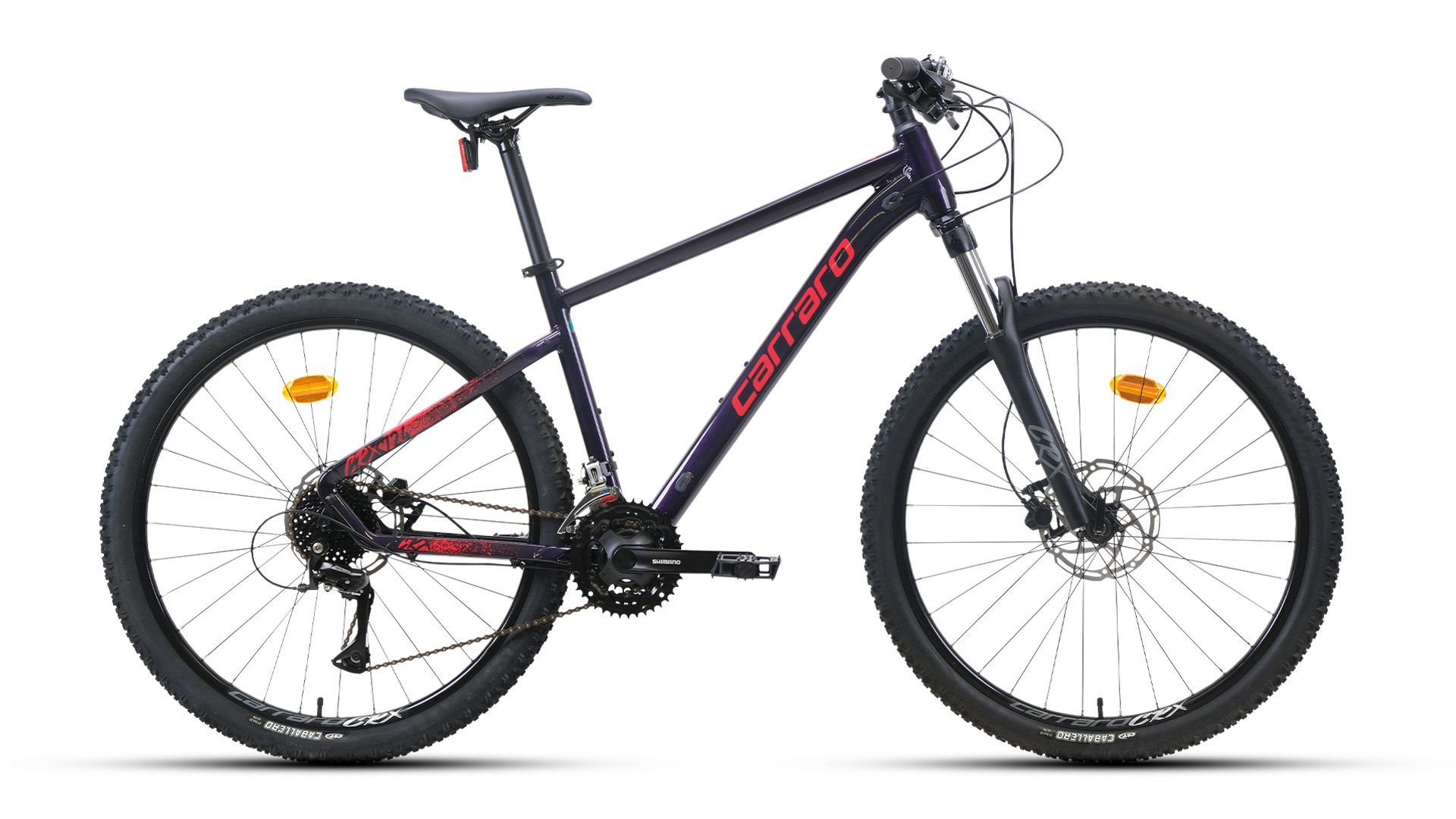 Carraro CRX 724 27.5 Dağ Bisikleti 24 Vites - Mor - 40cm -