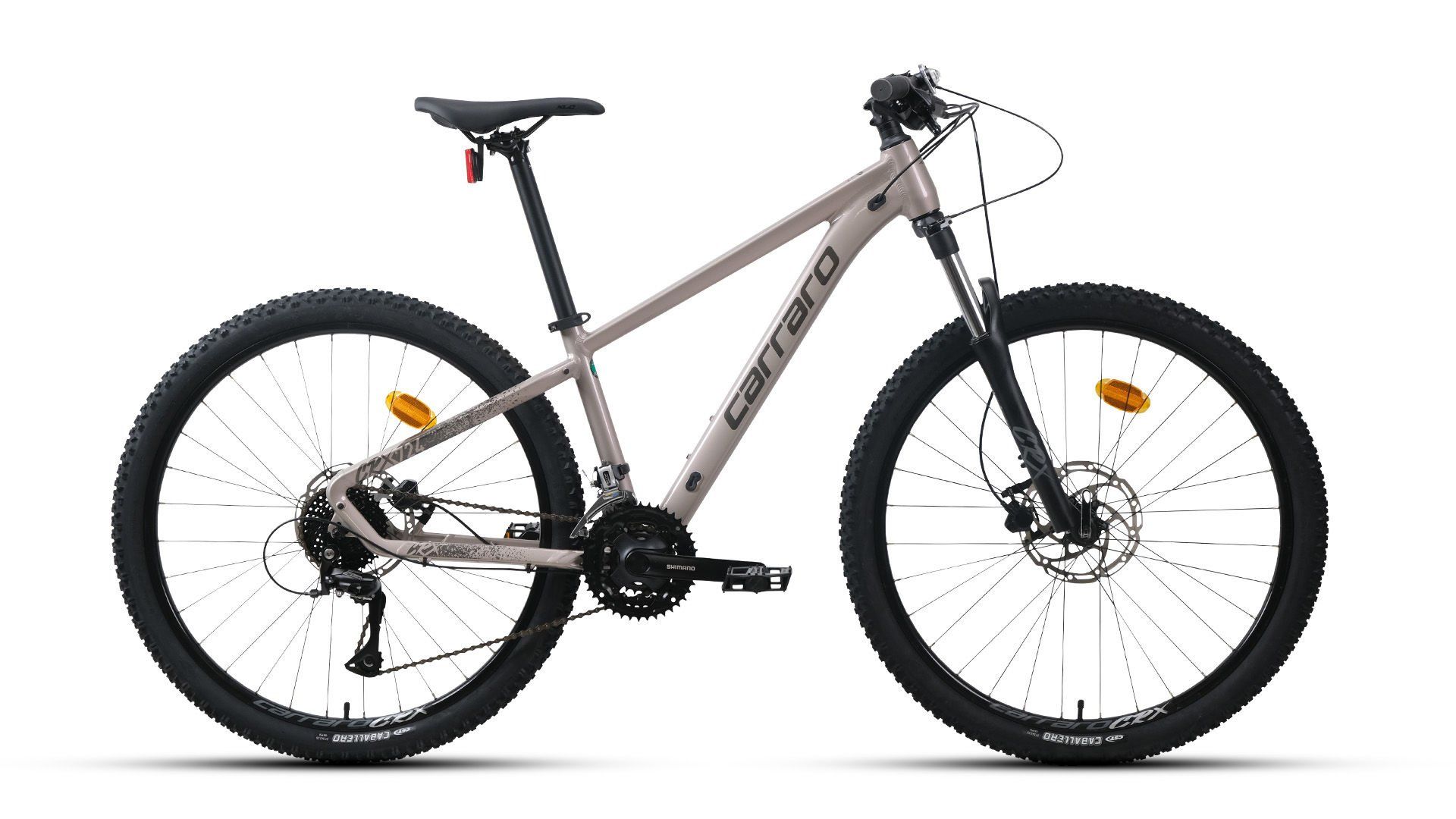 Carraro CRX 724 Dağ Bisikleti 2026 - Hidrolik Disk Fren | 27.5 Jant (40cm/S) Gül Gri