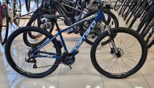 Carraro Force 920 Dağ Bisikleti 2026 - Hidrolik Disk Fren & Shimano Vites | 29 Jant (40cm/S) Metalik Mavi Gümüş