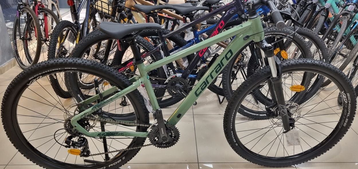 Carraro CRX 921 Dağ Bisikleti 2026 - 21 Vites & Hidrolik Disk Fren | 29 Jant (44cm/M) Adaçayı Yeşil