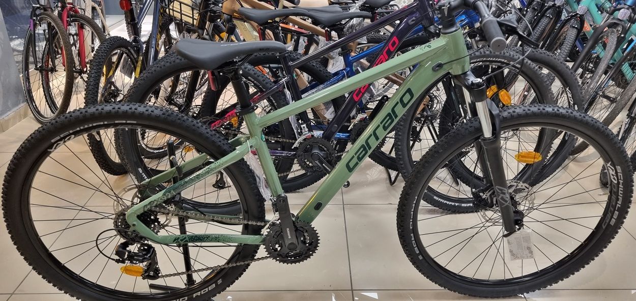 Carraro CRX 921 Dağ Bisikleti - 29 Jant 24 Vites - Adaçayı Yeşili - 44cm -