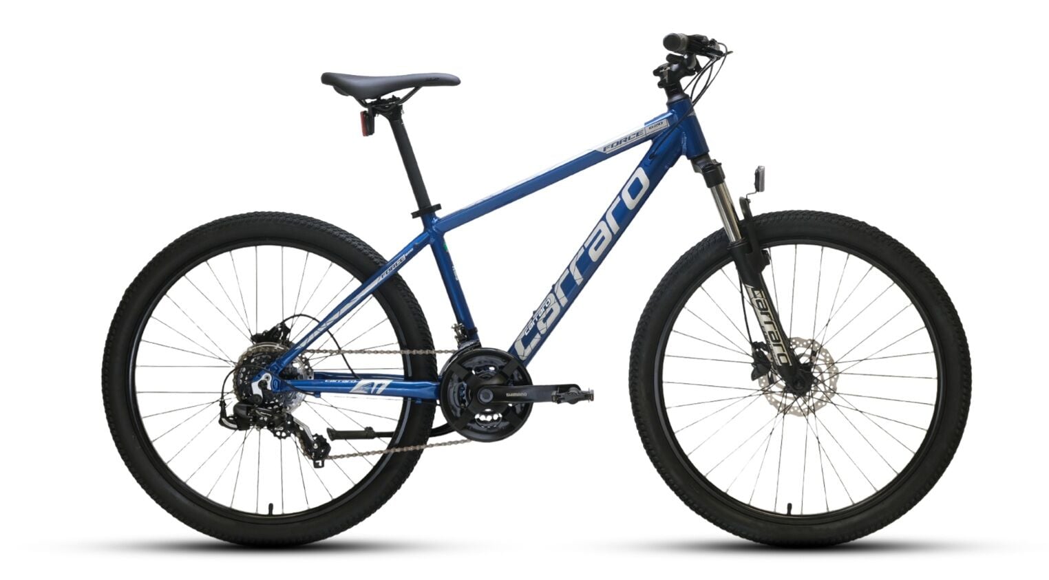 Carraro Force 620 Dağ Bisikleti 26 Jant -38cm- Metalik Mavi-Gümüş