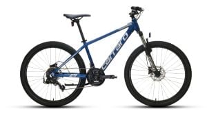 Carraro Force 620 Dağ Bisikleti 26 Jant -38cm- Metalik Mavi-Gümüş