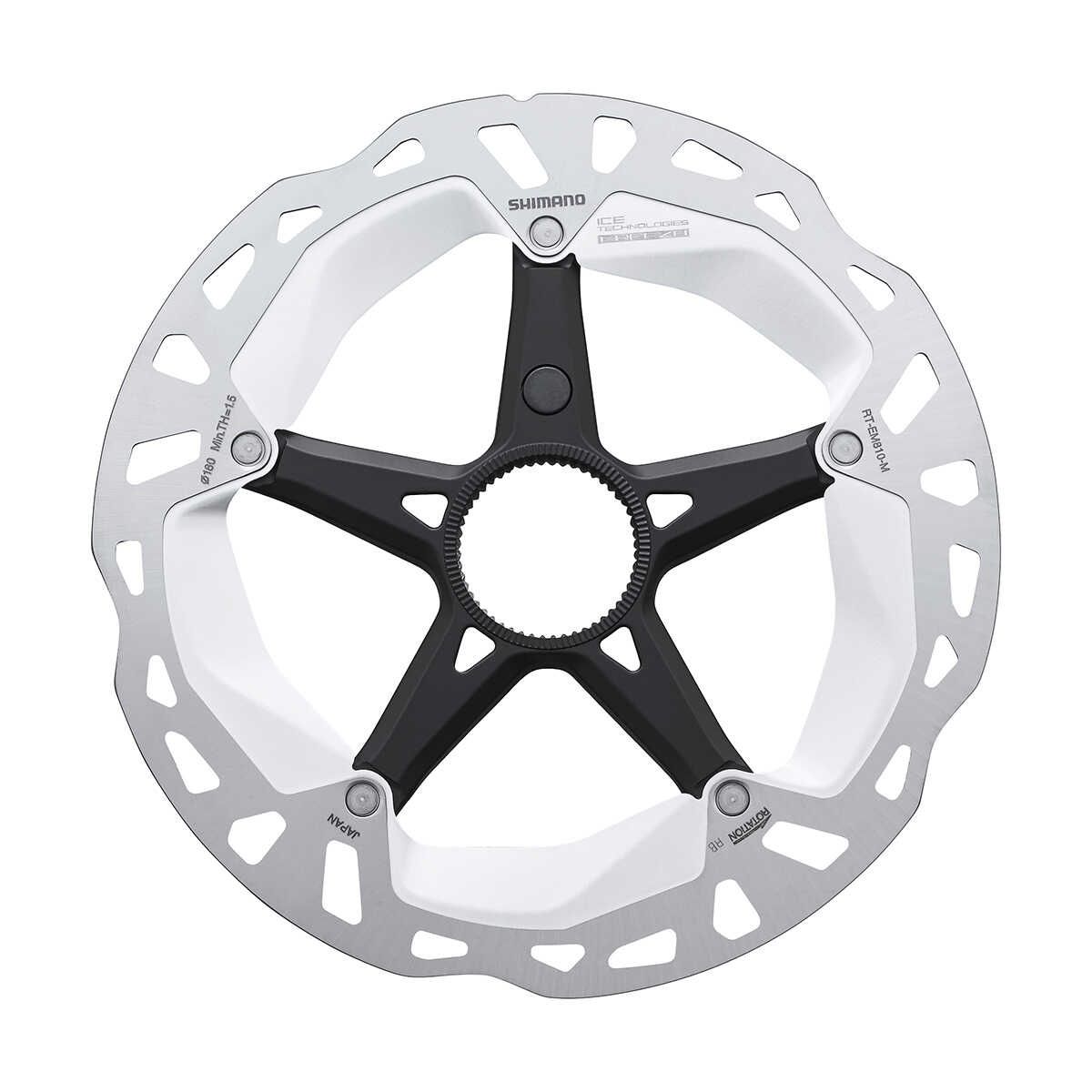 Shimano RT-EM810 CenterLock Rotor - 180mm Ice-Tech Freeza | External