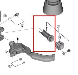 Shimano Deore BL-M4100 Fren Kolu Diyafram Ünitesi