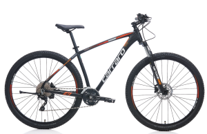 Carraro Daytona 730 Dağ Bisikleti 27.5 Jant -48cm- Mat Siyah-Turuncu