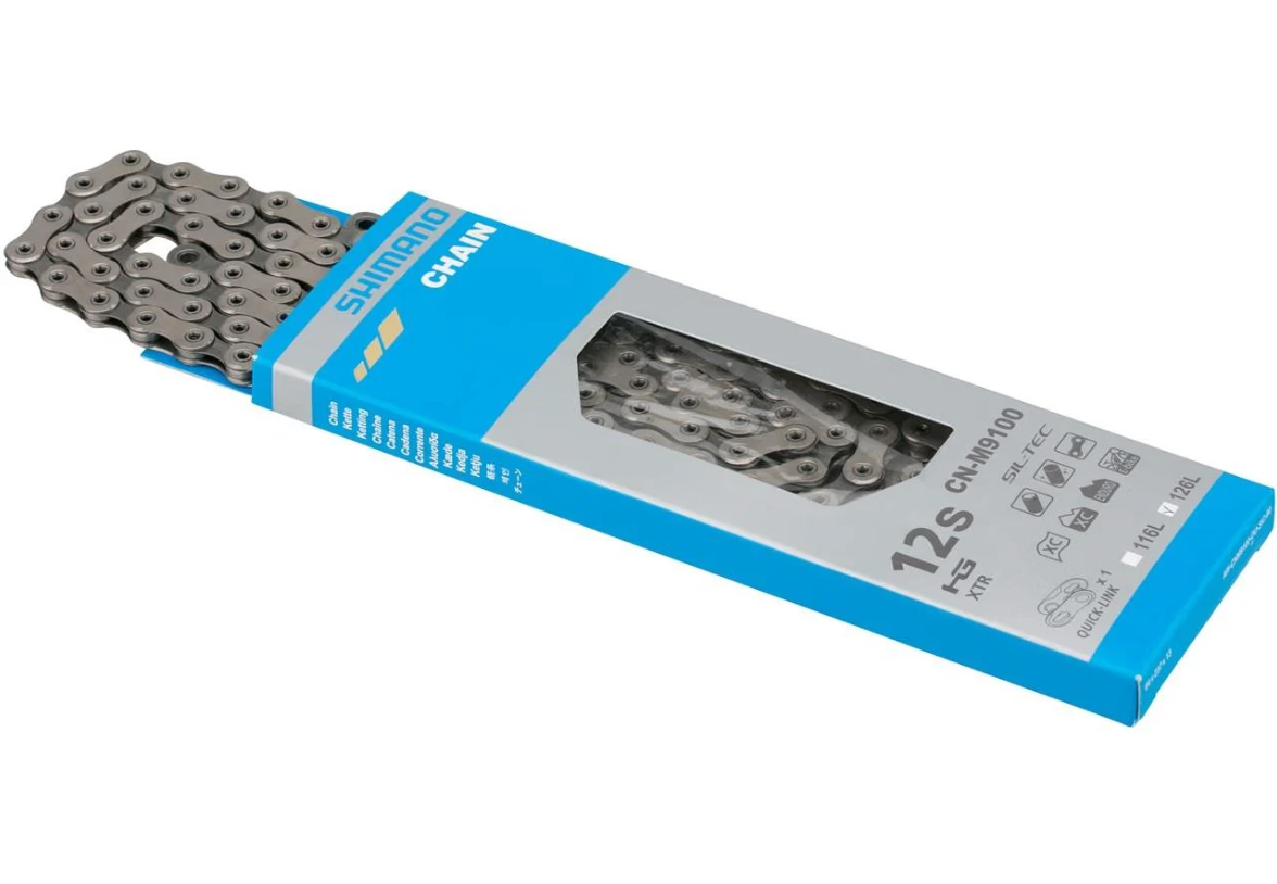 Shimano XTR / Dura-Ace CN-M9100 Zincir - 12 Vites | 138 Bakla (Quick-Link)