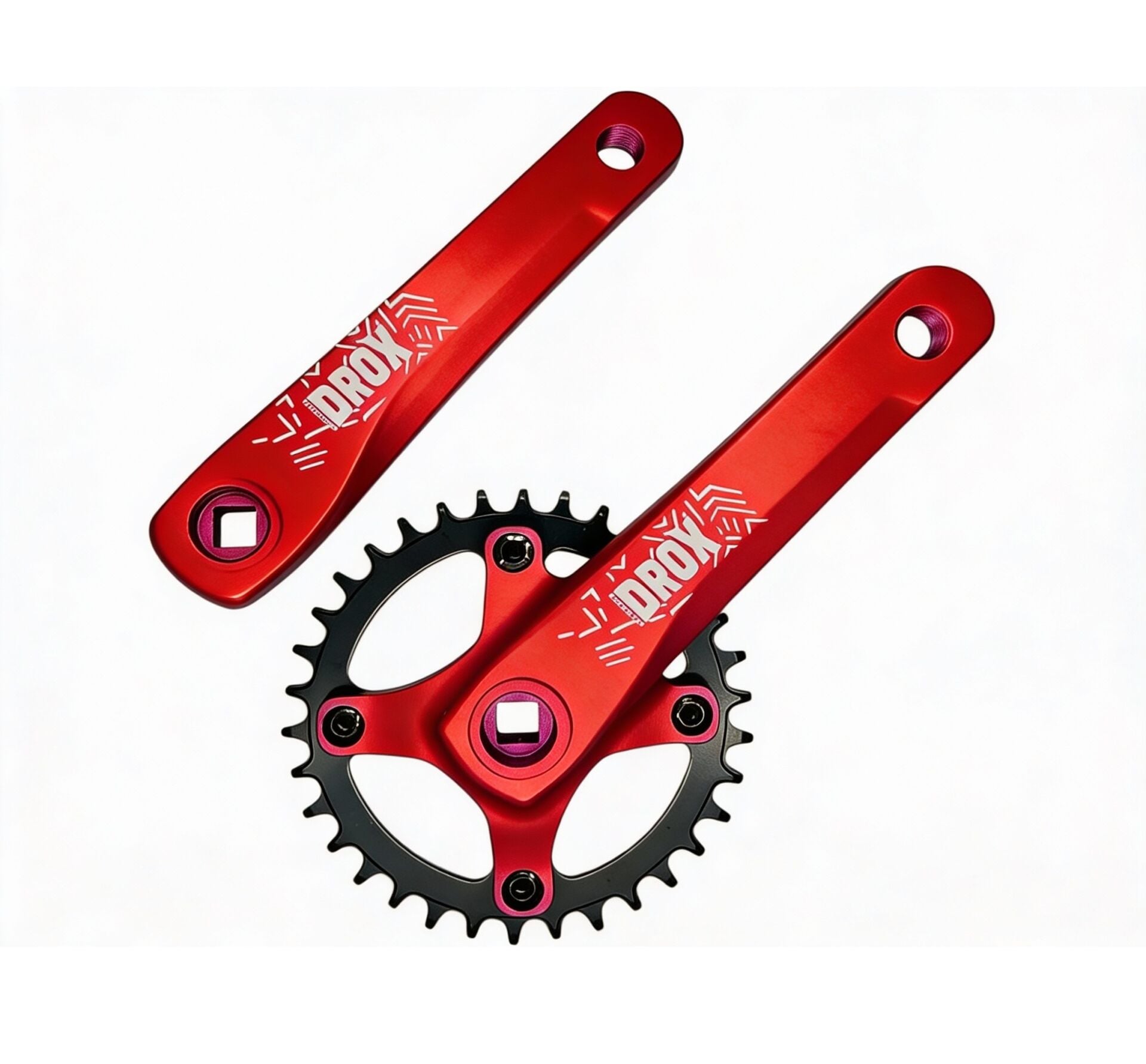 Asistan Drox SR-11 Aynakol 34T 170mm Kırmızı
