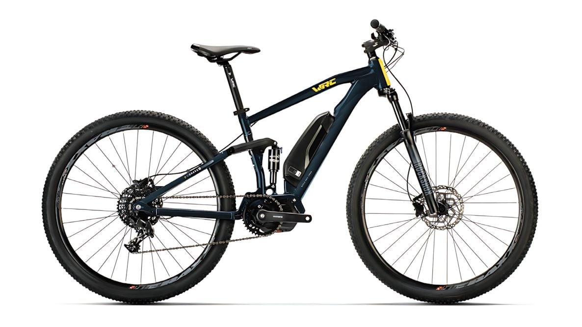 WRC SHAKE Deore E-Mtb 29 Dağ Bisikleti E6100 | Mavi (M/44)
