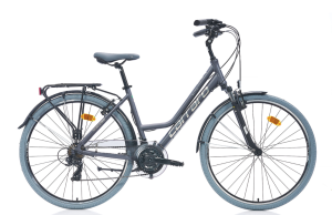 Carraro Elite 705 Şehir Bisikleti 28 Jant -46cm-Mat Antrasit-Gri