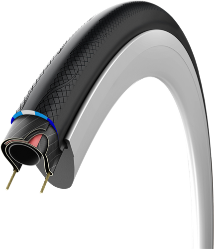 Vittoria Rubino Pro 700x25 G+ Isotech® Dış Lastik Katlanır Siyah