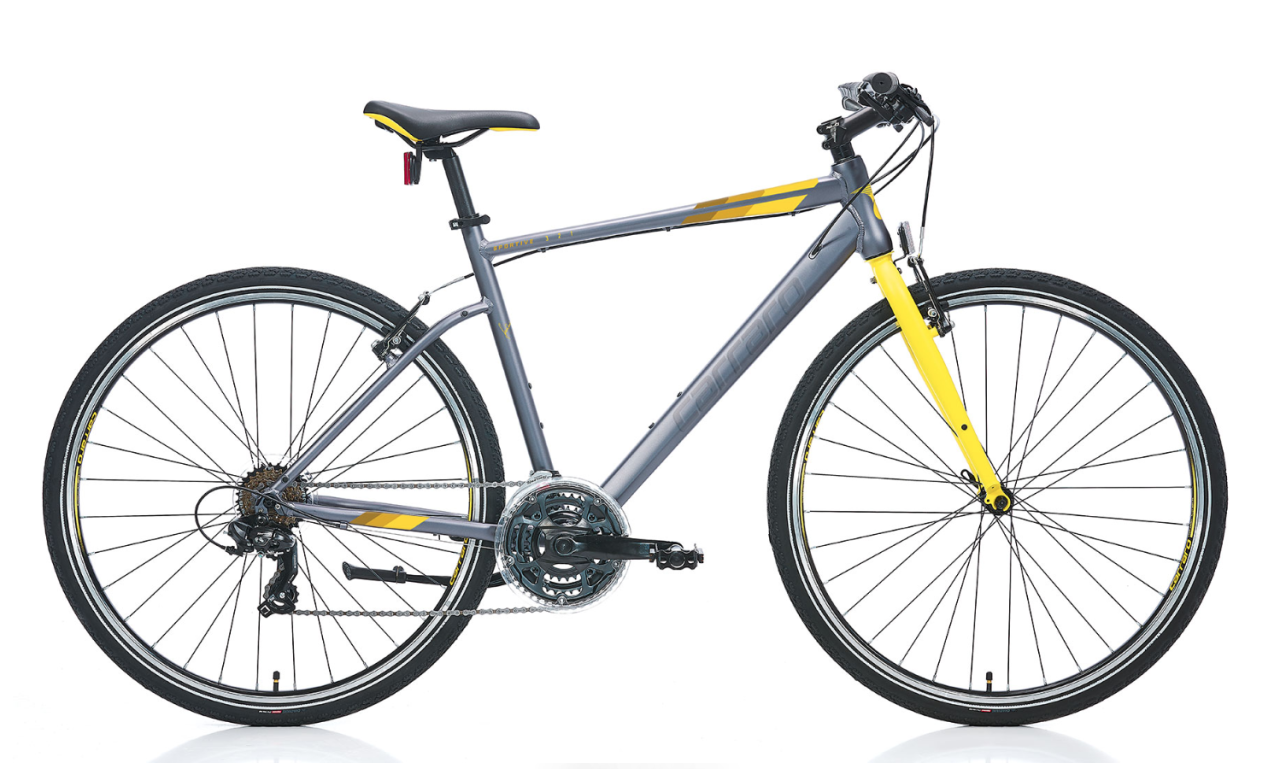 Carraro Sportive 321 Bisiklet 28 Jant -48cm-Mat Antrasit-Sarı