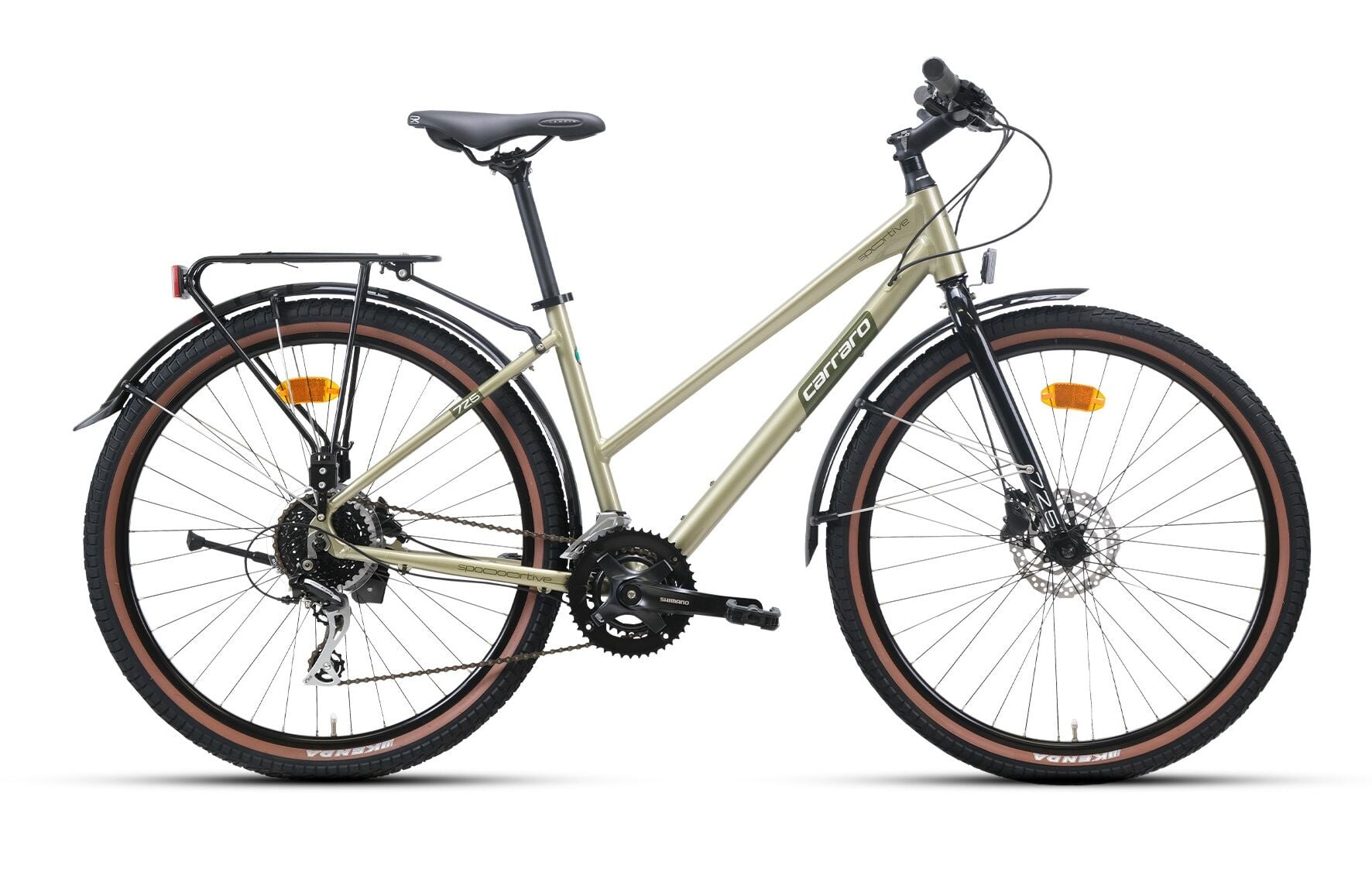 Carraro Sportive 725 Şehir Bisikleti Lime Yeşil -43cm-