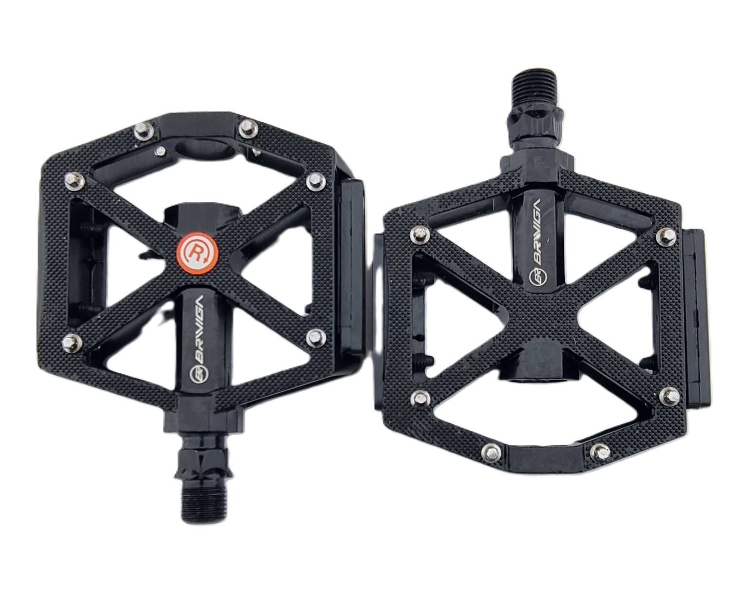 Briviga HF-603 Alüminyum Pedal Seti Siyah