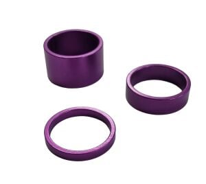 Asistan Drox Furç Spacer Seti 3'lü Alüminyum Mor