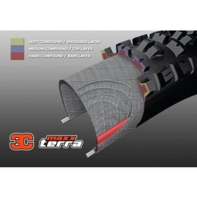 Maxxis High Roller II 29x2.50WT 3C-MaxxTerra-TR-EXO Katlanır Dış Lastik