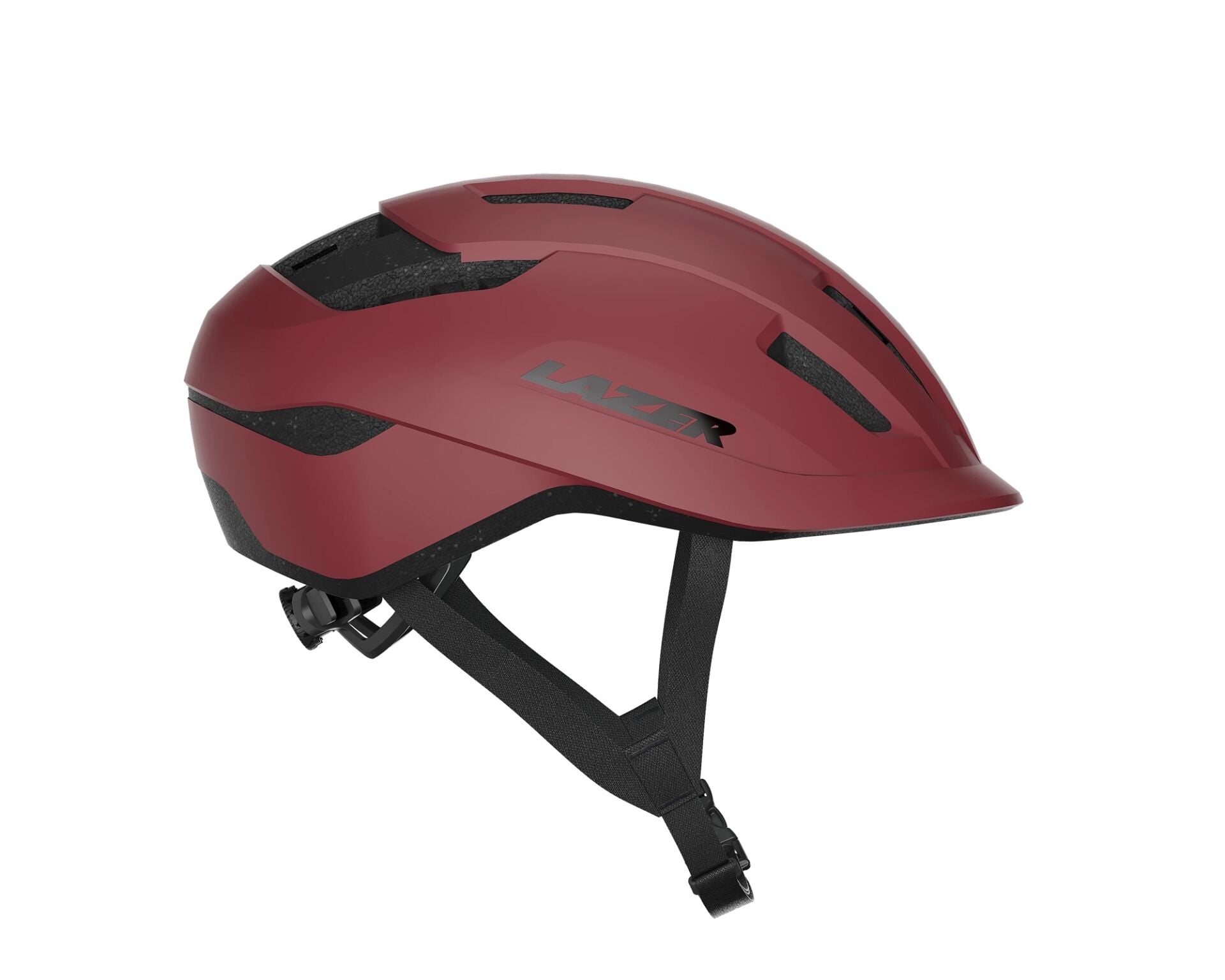 Lazer Compact KinetiCore Kask CE-CPS Mat Garnet Kırmızı (Uni. 55/61)