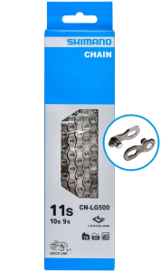 Shimano CN-LG500 Linkglide Zincir - 9/10/11 Vites | 138 Bakla
