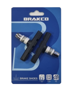 Brakco M-948V Pabuç Seti 60mm 2li Siyah